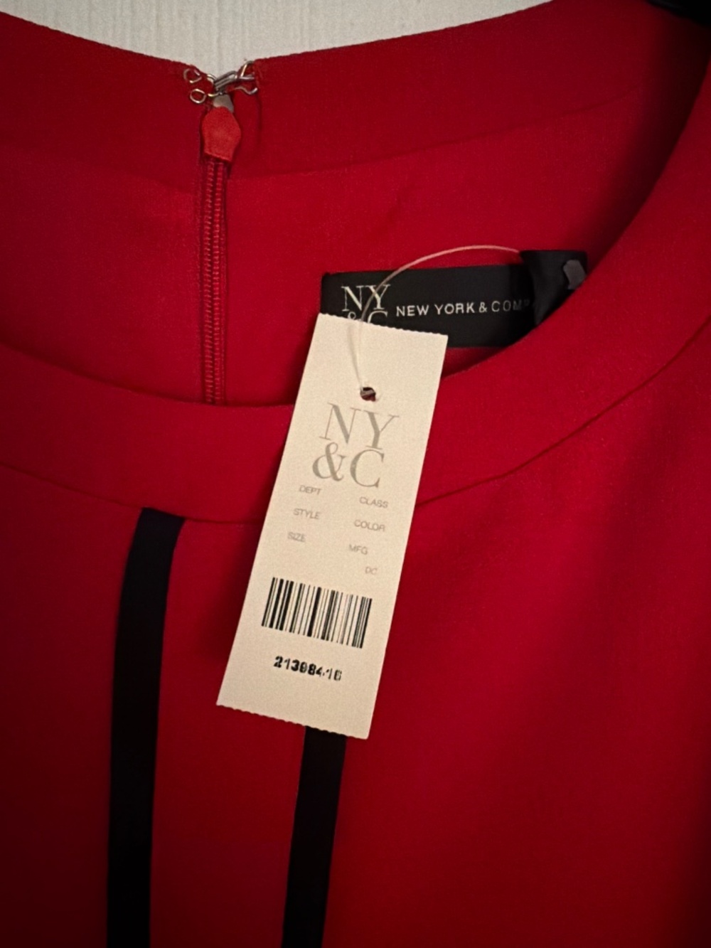 New York & Company Red Dress โค๏ธ - Picture 2 of 5